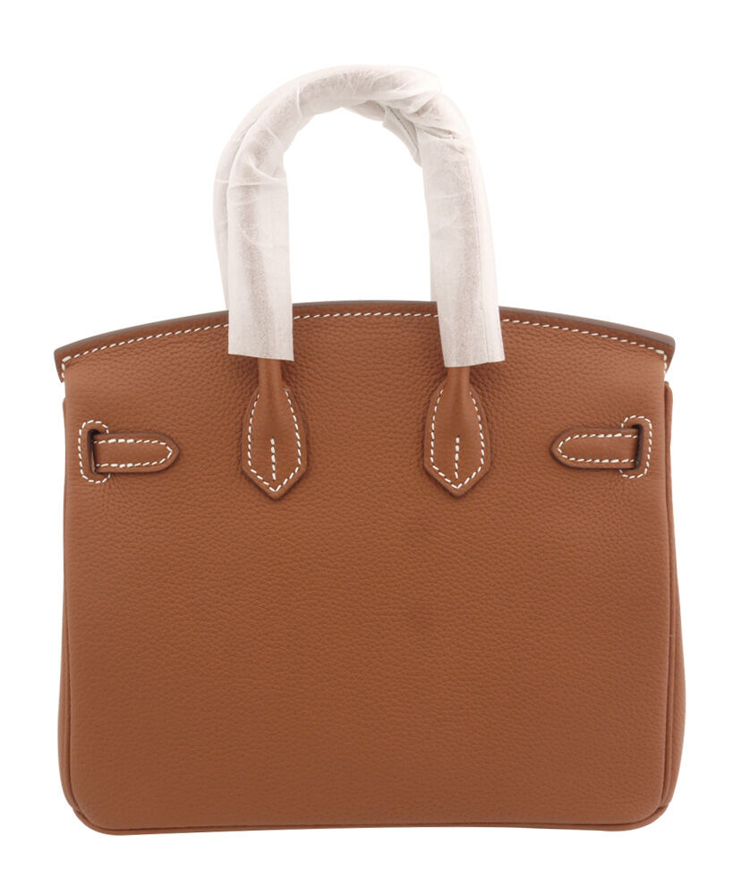 Hermes Birkin 25 Togo Leather Light Coffee