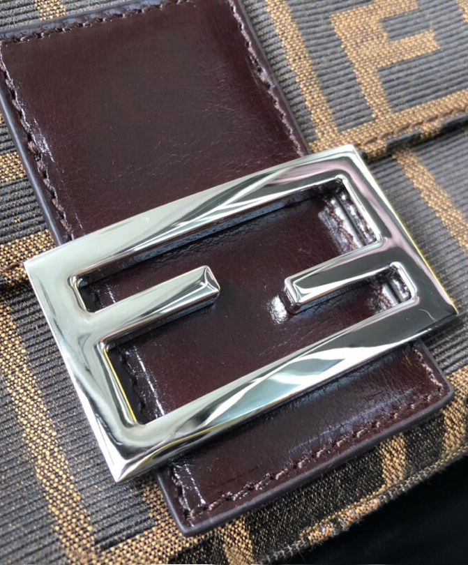 Fendi Zucca Canvas Bag Coffee