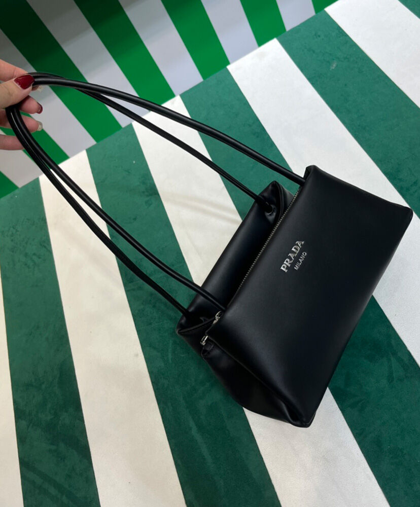 Prada Small Leather Bag Black