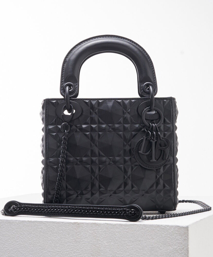 Christian Dior Mini Lady Dior Bag Black