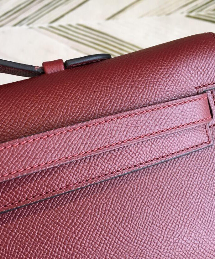 Hermes Kelly Cut Rouge H Mauve