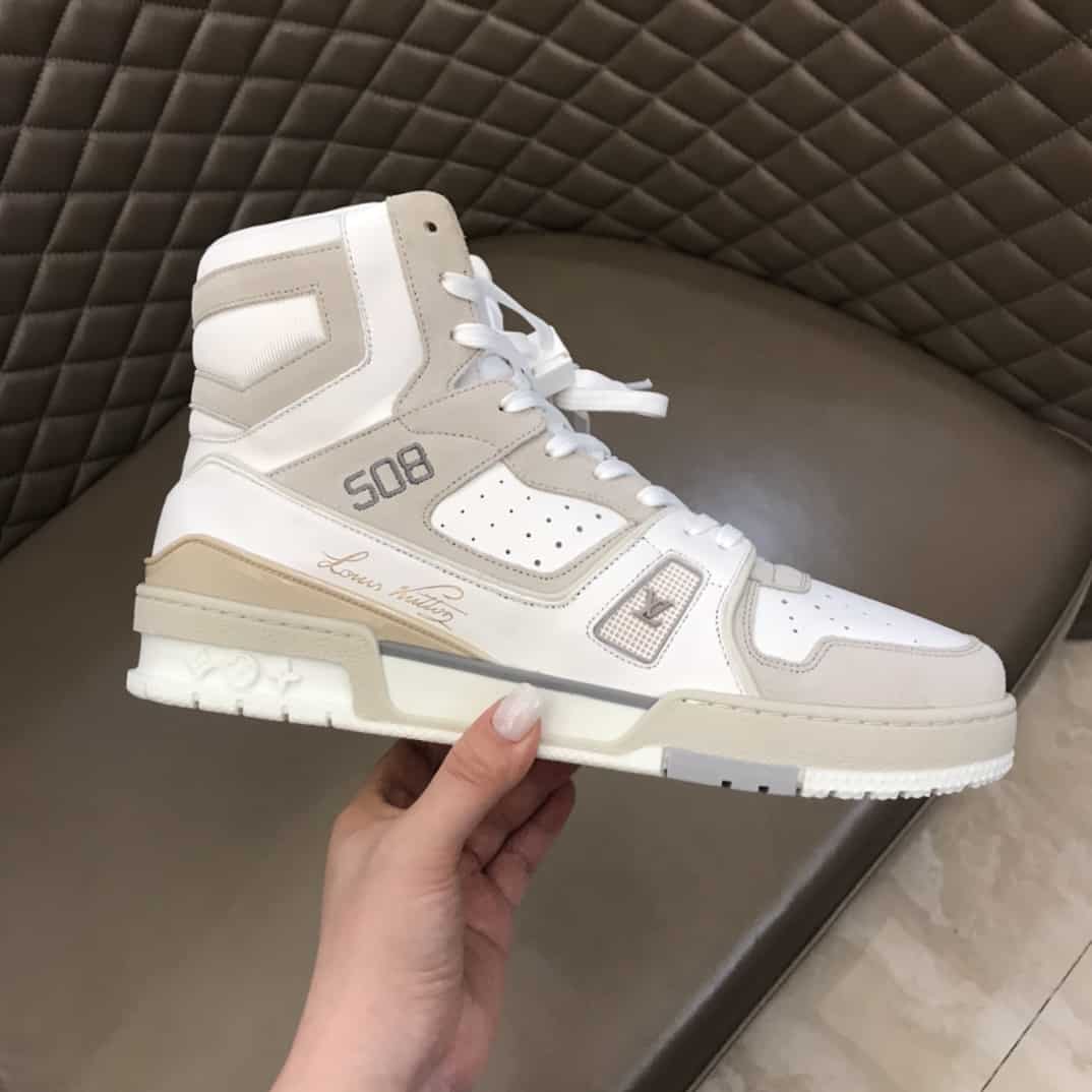 LOUIS VUITTON TRAINER SNEAKER BOOT   LV155