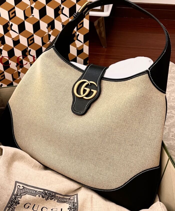 Gucci Aphrodite Large Shoulder Bag 726322 Black