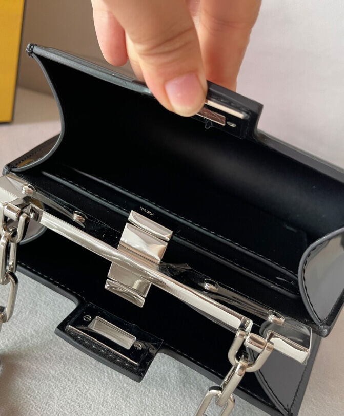 Fendi Peekaboo Cut Petite 8BN339 Black