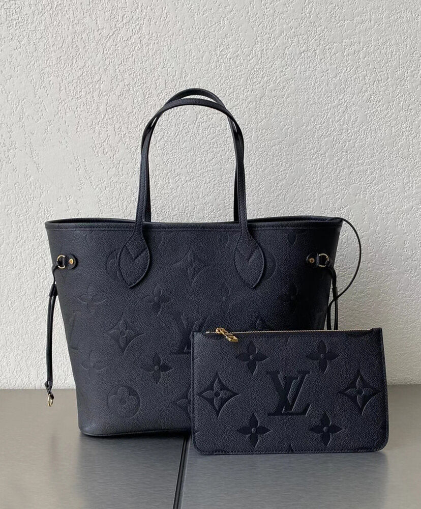Louis Vuitton Neverfull Mm Tote Bag M45684 M45685 M45686 Black