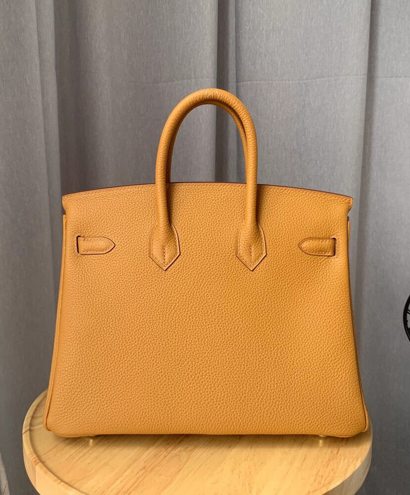 Hermes Birkin 25 Togo Leather Apricot