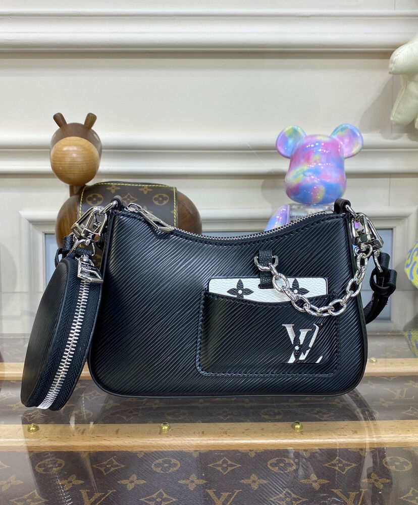 Louis Vuitton Marellini M20998 M20999 M21091 Black