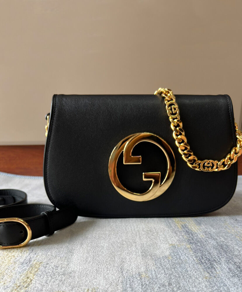 Gucci Blondie Shoulder Bag 699268 Black