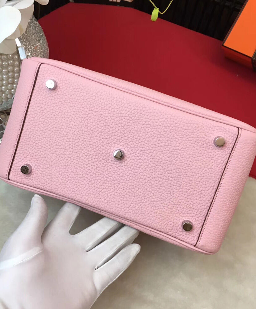 Hermes Linda Bag 26 Togo Leather Pink
