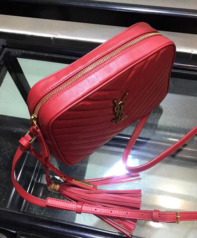 Saint Laurent Lou Camera Bag 520534 Red