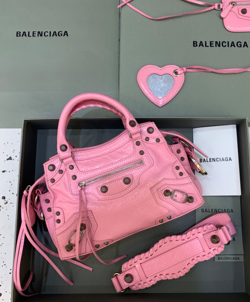 Balenciaga Neo Cagole XS Handbag Pink