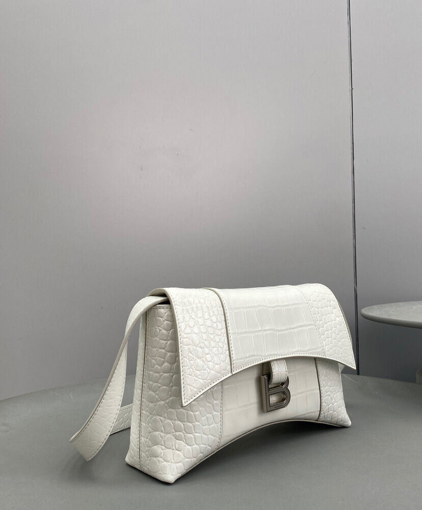 Balenciaga Downtown XS Shoulder Bag White