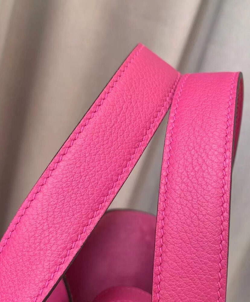 Hermes Picotin Lock Togo Bag 18cm Peachblow