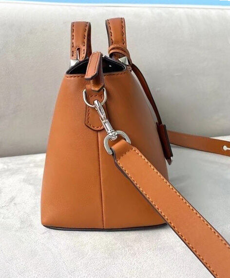 Fendi Medium By The Way Boston Bag 8BL146 Coffee