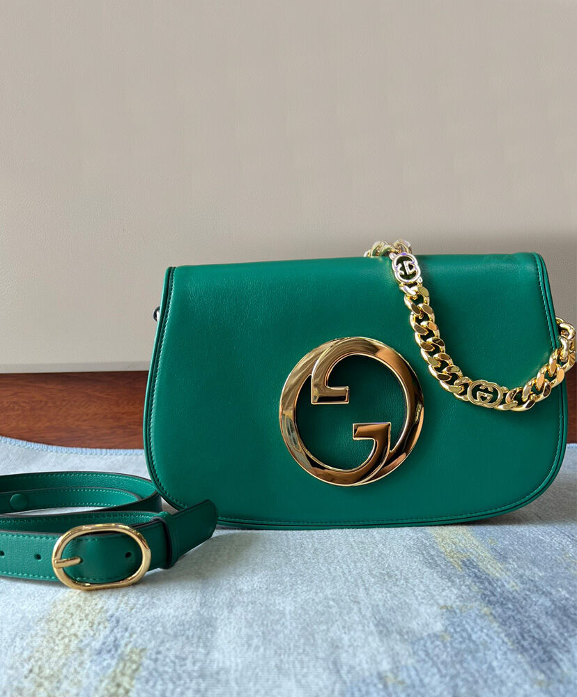 Gucci Blondie Shoulder Bag 699268 Green