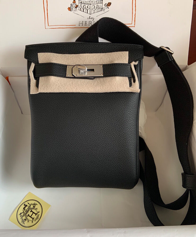 Hermes Hac a Dos PM Backpack H083589 Black