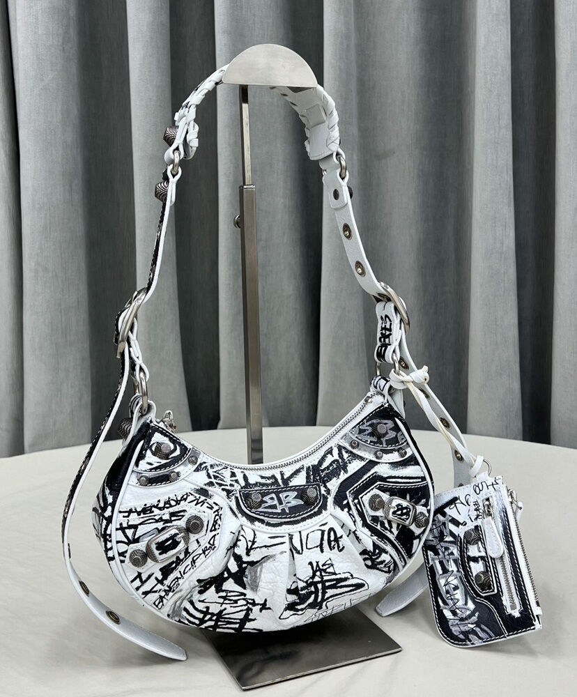 Balenciaga Le Cagole XS Shoulder Bag Cream
