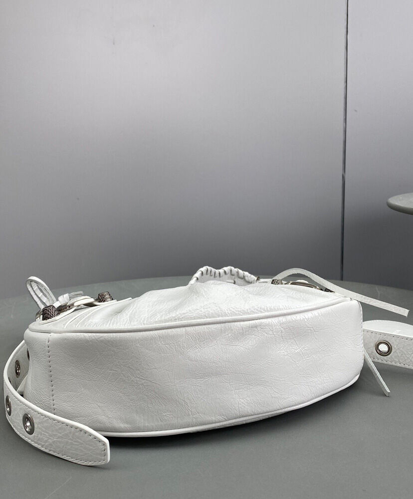 Balenciaga Le Cagole XS Shoulder Bag White