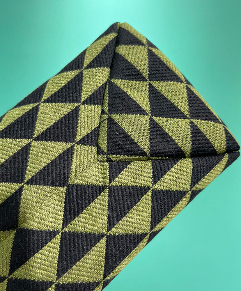 Prada Small Embroidered Fabric Prada Symbole Bag Green