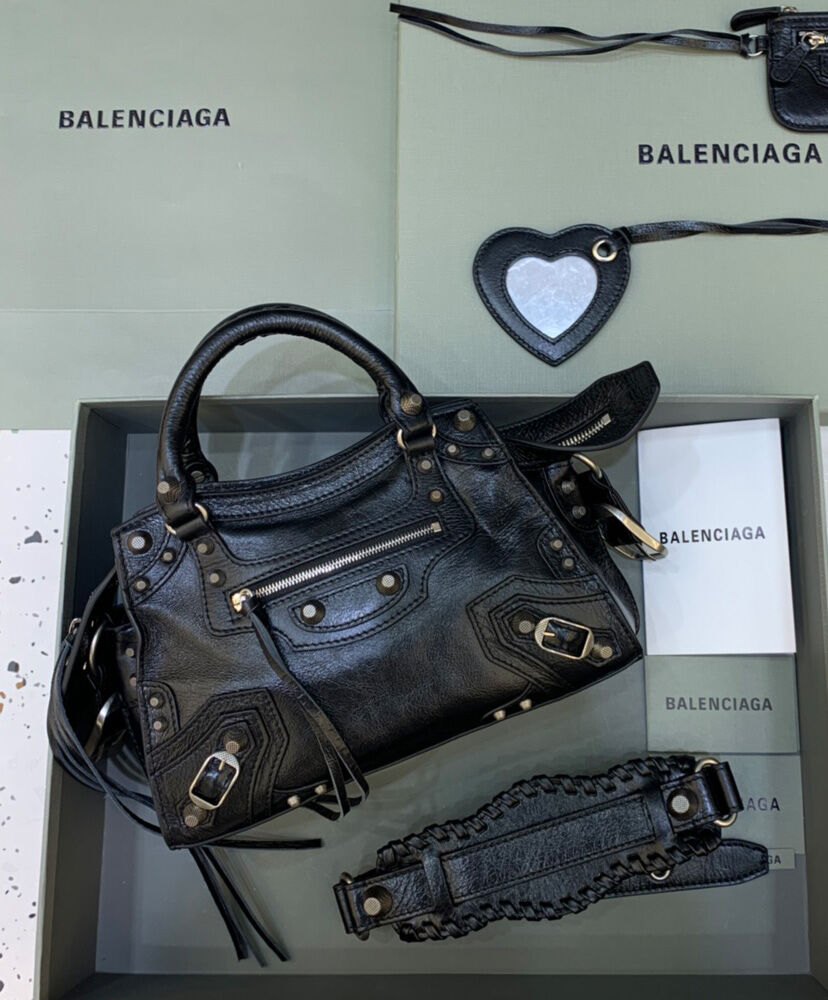Balenciaga Neo Cagole XS Handbag Black
