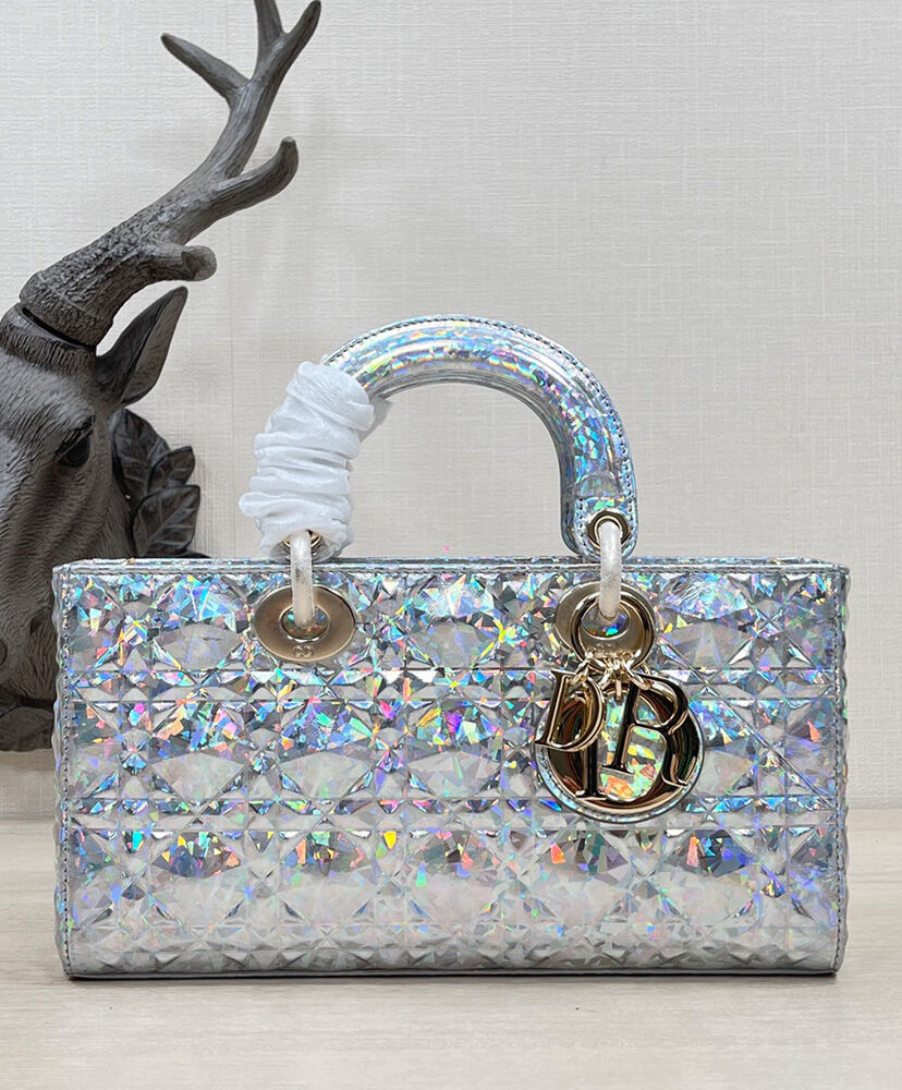 Christian Dior Lady d-Joy Bag Silver