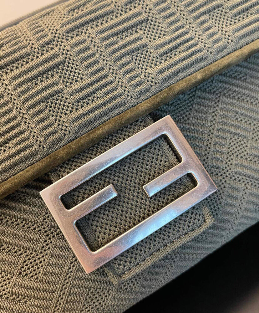 Fendi Midi Baguette Chain 8BR793 Green