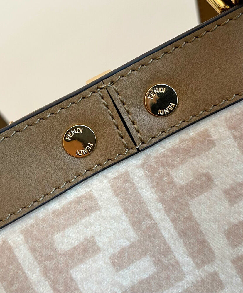 Fendi Peekaboo X-Tote 8BH374 Cream