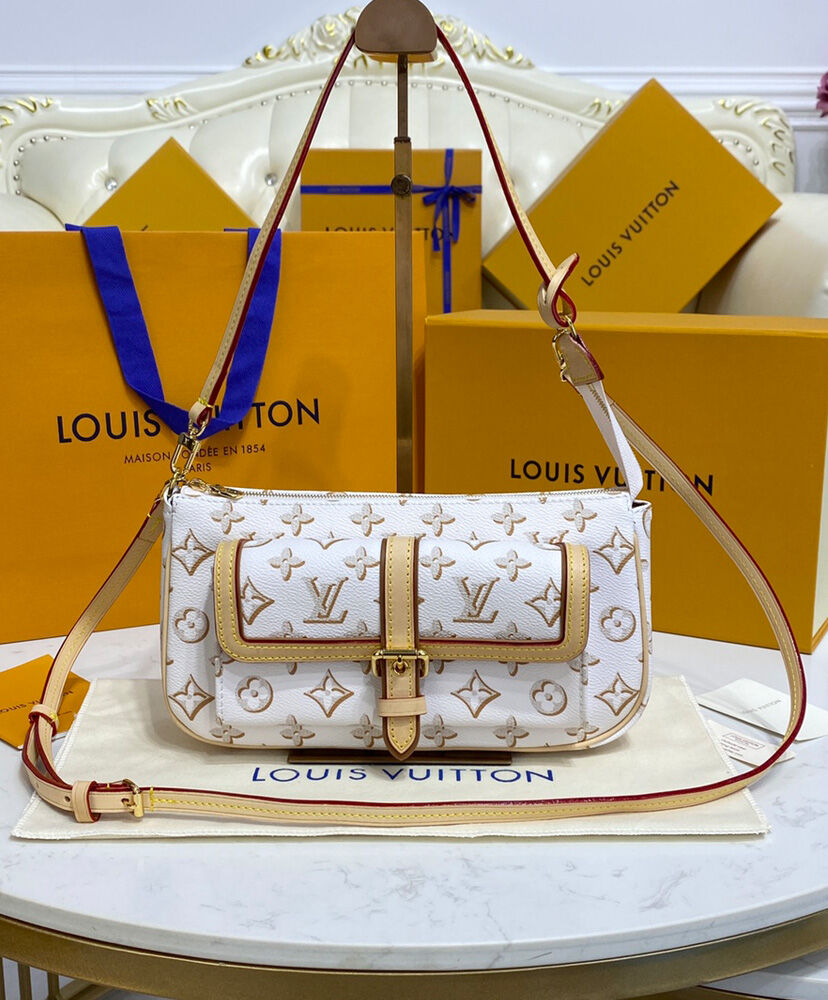 Louis Vuitton Maxi Multi Pochette Accessoires Bag M20920 M46161 Cream