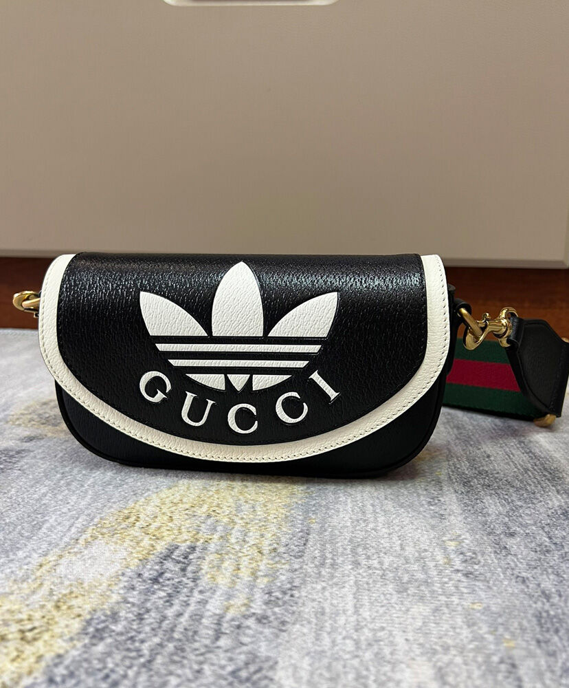 Gucci x Adidas Mini Bag 727791 Black