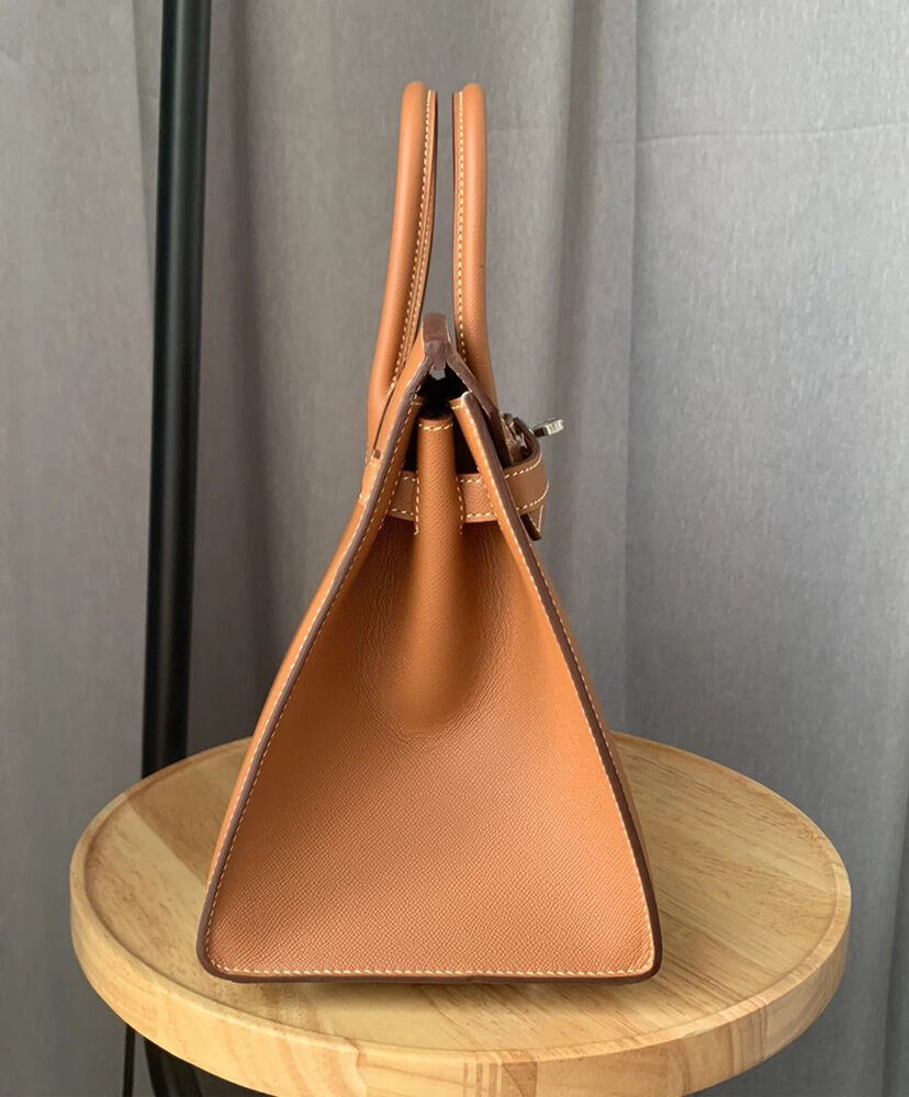 Hermes Birkin 25 Bronze Epsom Light Coffee