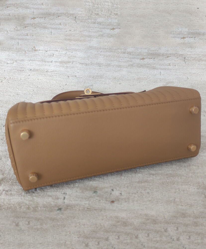 Hermes Mille Gateaux Kelly Swift 25 Coffee