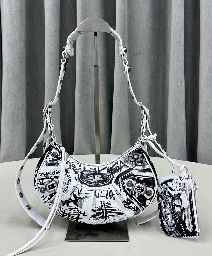 Balenciaga Le Cagole XS Shoulder Bag Cream