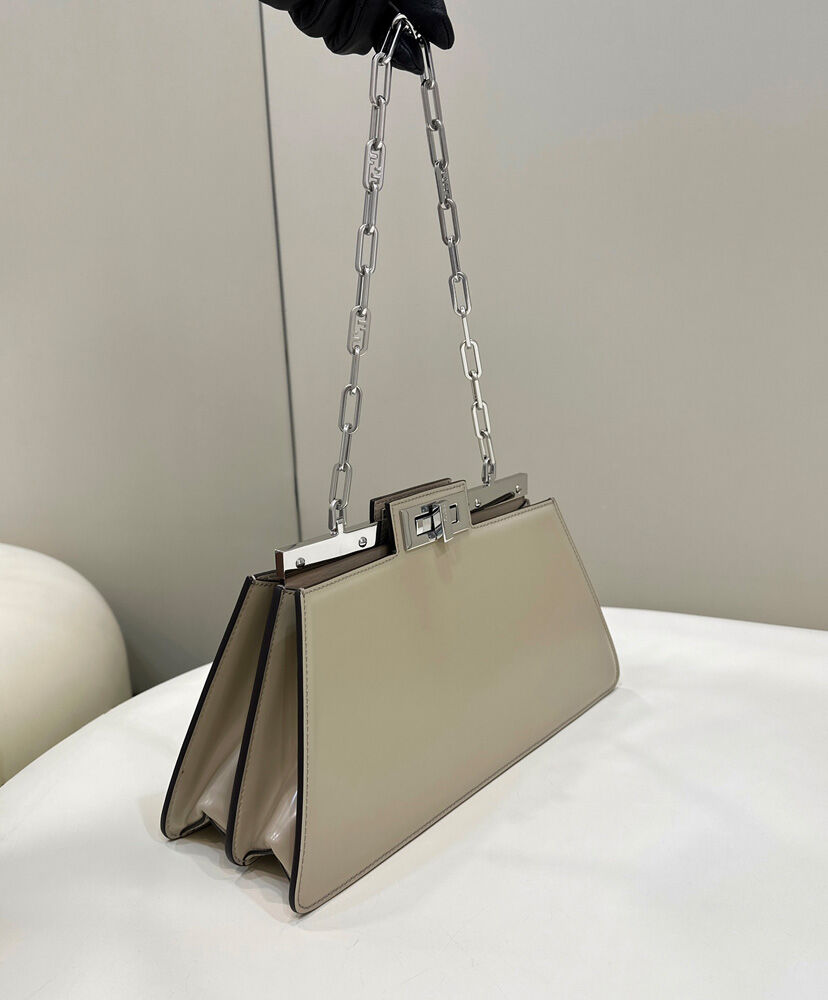 Fendi Peekaboo Cut Medium 8BN340 Gray
