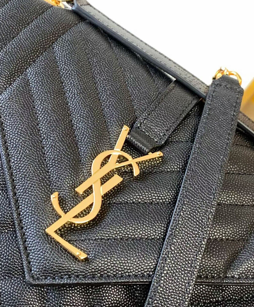 Saint Laurent Envelope Medium Bag 487206 Black