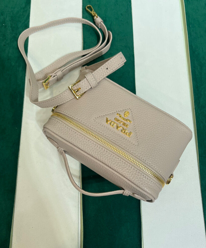 Prada Leather Mini-bag 1BH202 Pink
