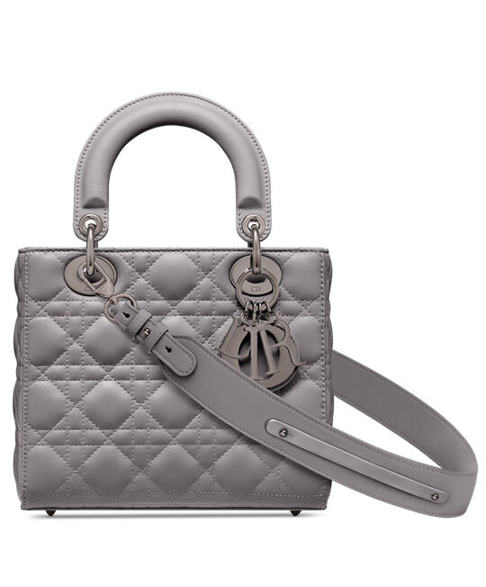 Christian Dior Lady Dior My Abcdior Bag Gray