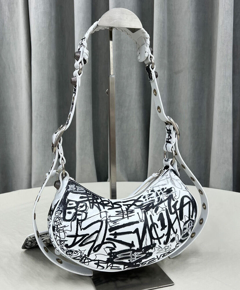 Balenciaga Le Cagole XS Shoulder Bag Cream