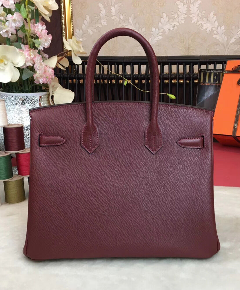 Hermes Birkin 30 Epsom Leather Mauve