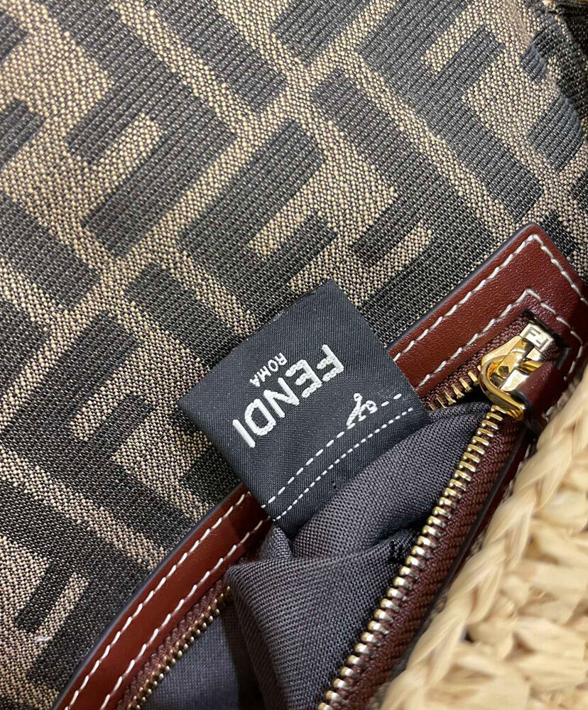 Fendi Baguette 8BR600 Coffee