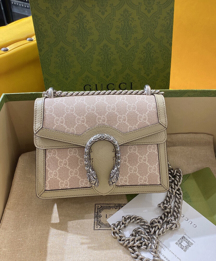 Gucci Dionysus GG Mini Bag Cream