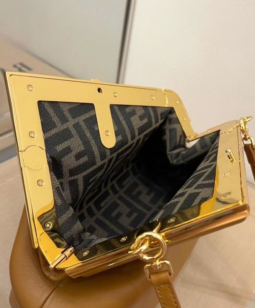 Fendi First Small 8BP129 Coffee