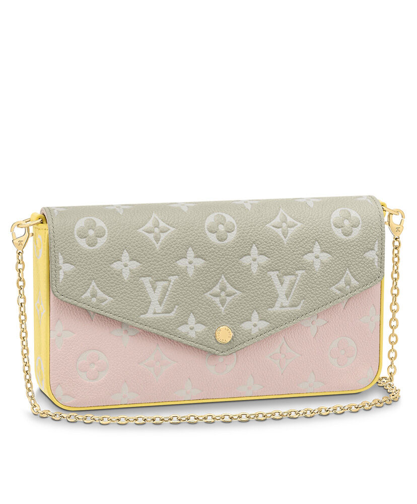 Louis Vuitton Felicie Pochette M81359 Gray