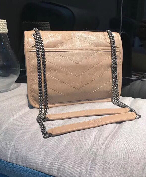 Saint Laurent Baby Niki Chain Bag 5330370 Apricot