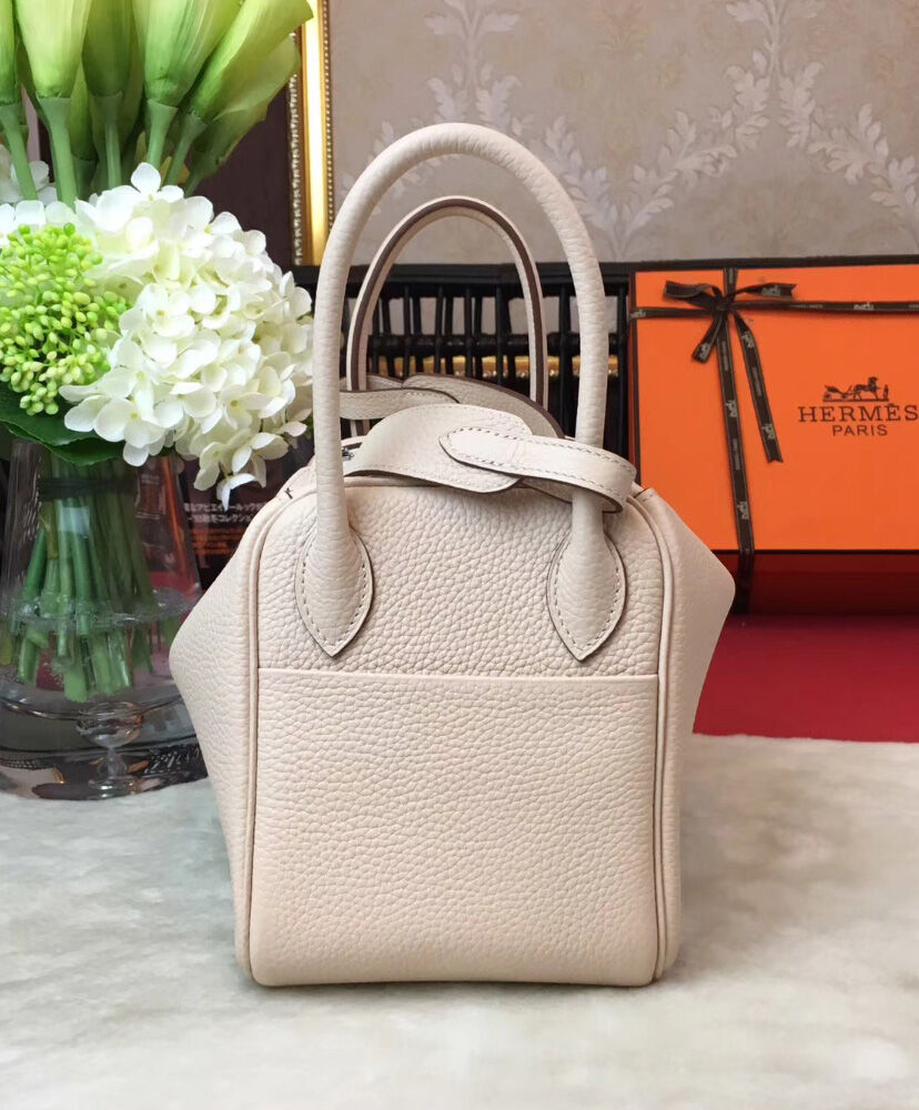 Hermes Linda Bag 26 Togo Leather Cream
