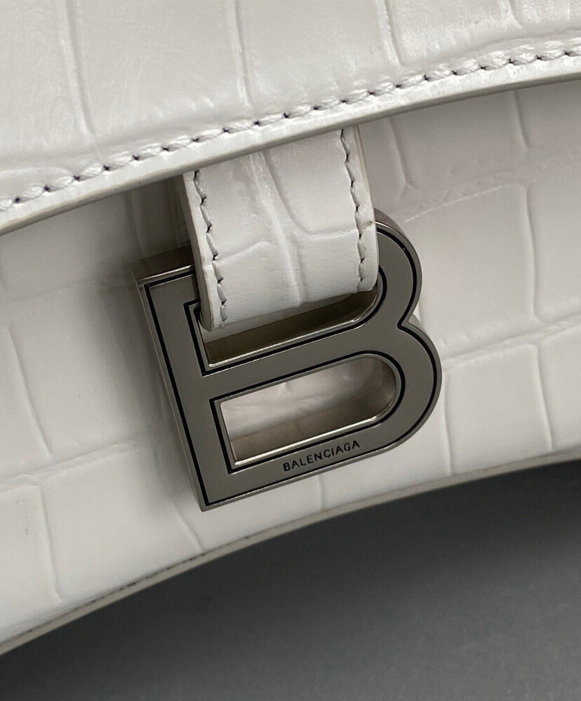 Balenciaga Downtown XS Shoulder Bag White