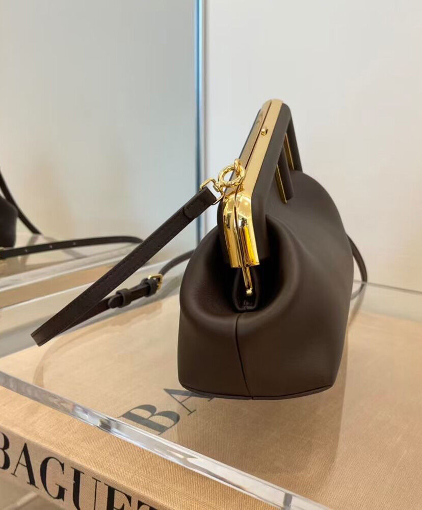 Fendi First Small 8BP129 Dark Coffee