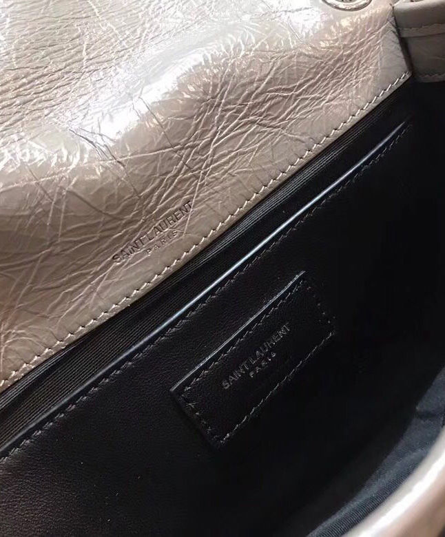 Saint Laurent Baby Niki Chain Bag 5330370 Gray