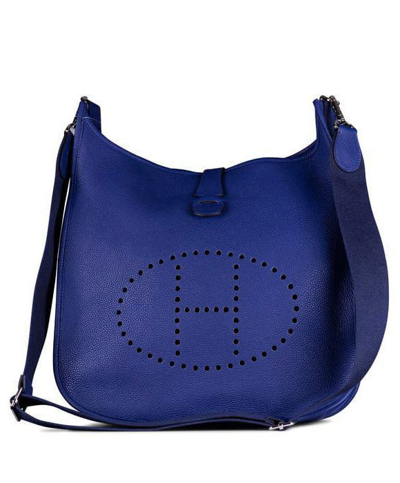 Hermes Evelyne III 29 Bag Dark Blue