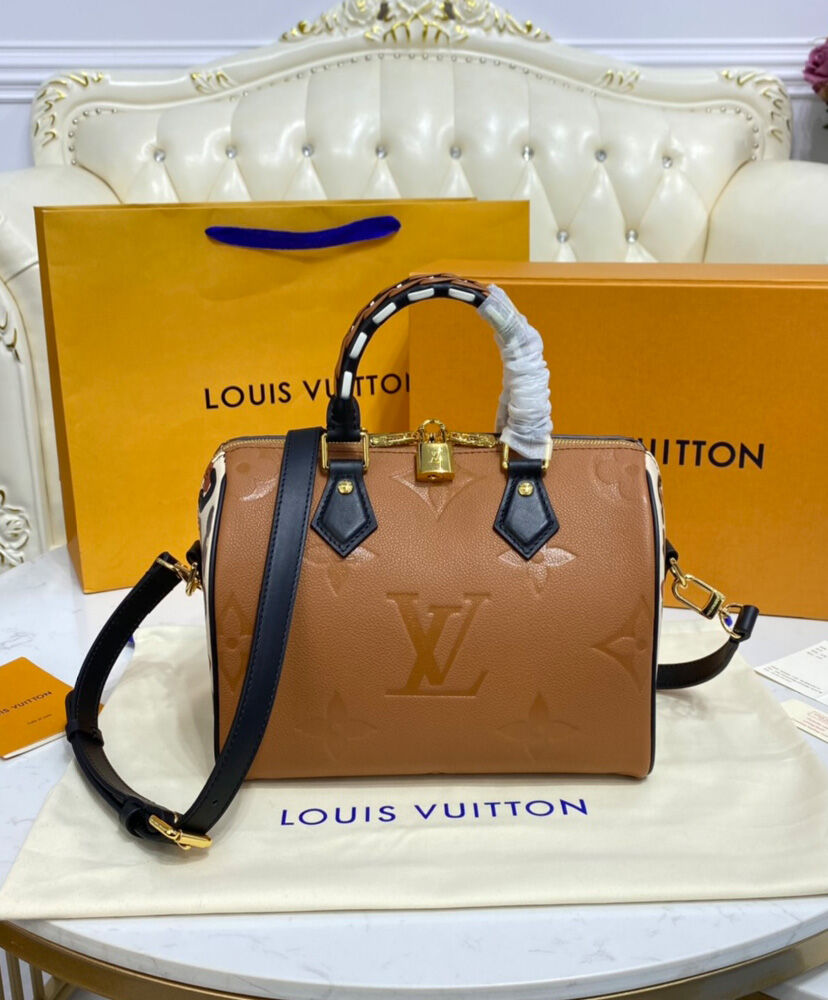 Louis Vuitton Speedy Bandouliere 25 Bag M45840 Coffee