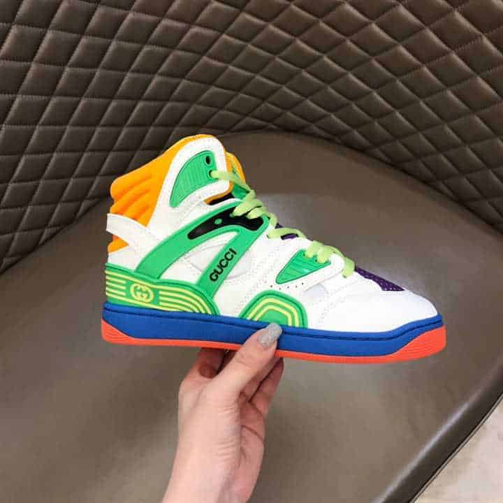 GUCCI BASKET SNEAKERS WHITE DEMETRA   GC067